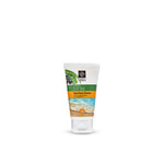 Aura Greca Sun Face Cream SPF 50 with Olive Oil, Aloe Vera, Panthenol & Vitamin E for high sun protection and skin nourishment.