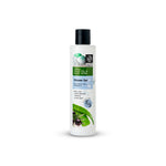 Aura Greca Shower Gel with Dead Sea Minerals for gentle cleansing and hydration, suitable for all skin types.